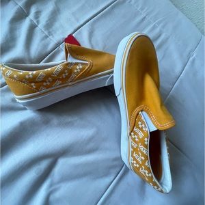 yellow vans brand new!